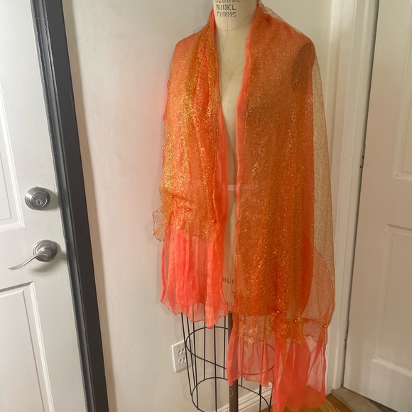 Muslim Islamic Women 2 Layered Mesh Scarf Long HeadWrap Arab Hijab Turban Shawls - Picture 16 of 16